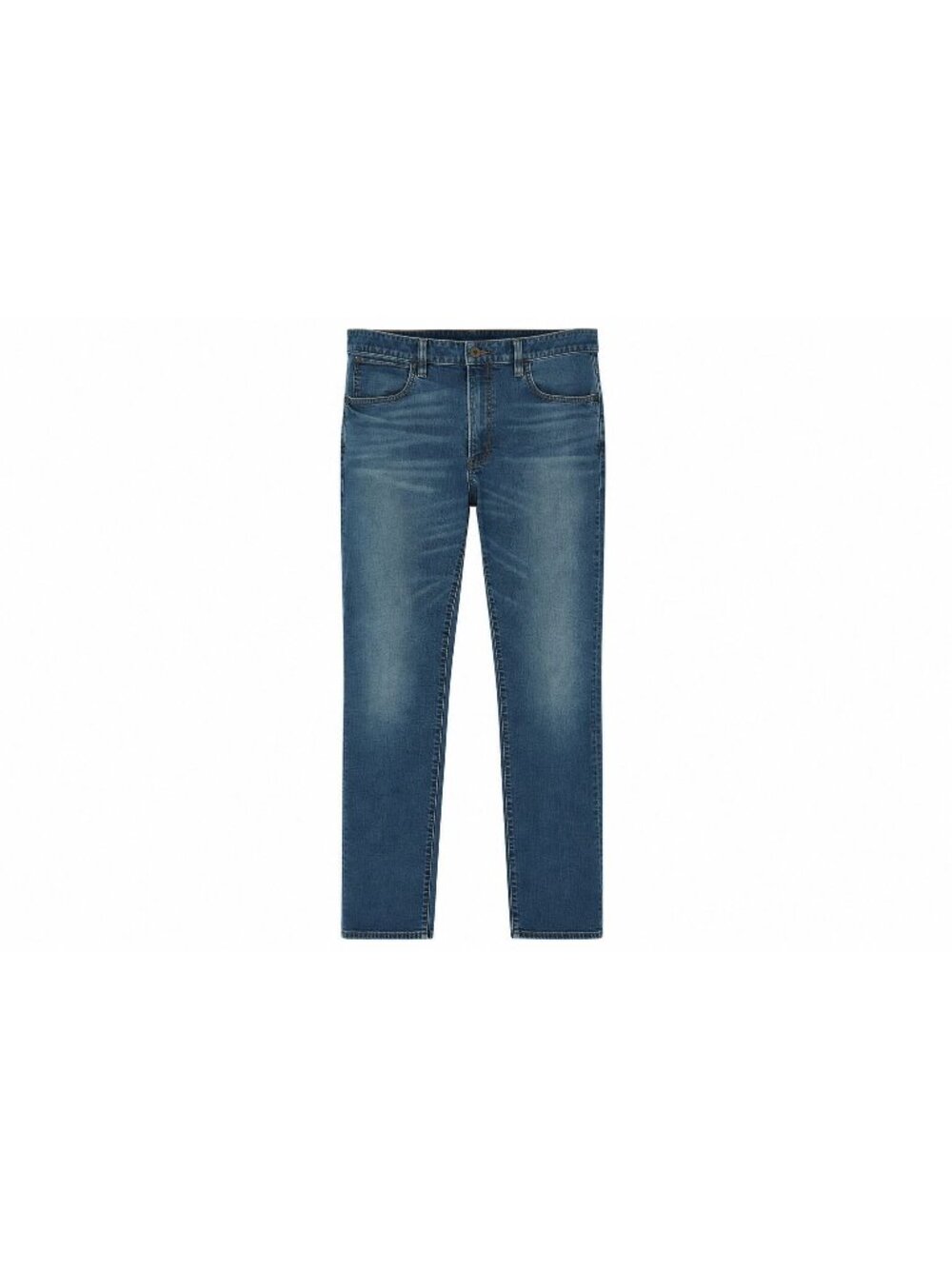 Bonobos The Jetsetter Jean Straight Fit Sz 35 Medium Blue Faded Wash Denim
